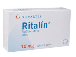 Ritalin metilfenidato 10 mg comprimidos para tratamiento del TDAH