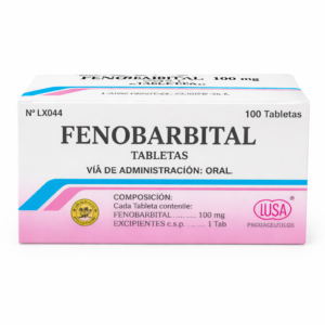 Fenobarbital 100 mg tabletas vía oral en Perú