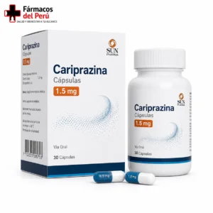 Cariprazina 1.5 mg en Perú – Presentación original del medicamento