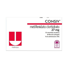 Consiv 36 mg metilfenidato clorhidrato comprimidos liberación prolongada