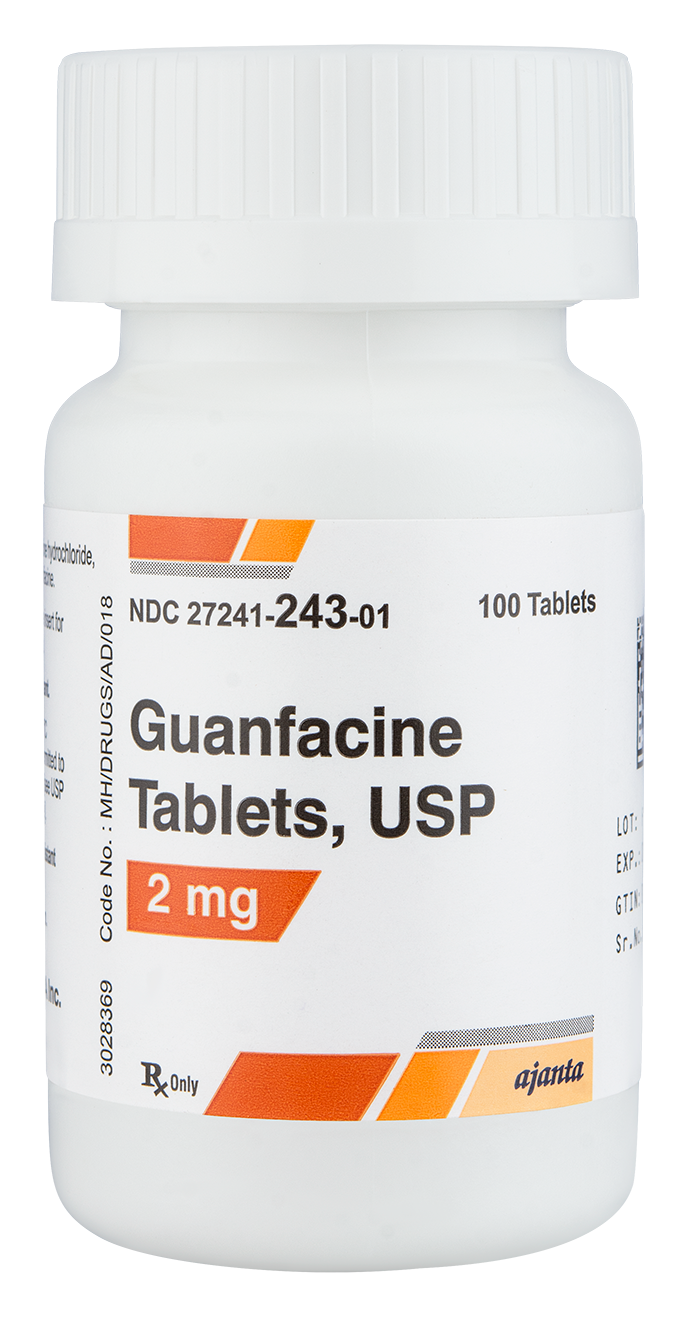 Guanfacina 1mg y 2mg medicamento para TDAH venta en Lima Perú