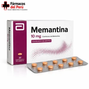 Memantina 10 mg en Perú – Presentación original del medicamento