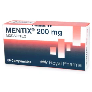 Mentix 200 mg modafinilo comprimidos indicado para trastornos de somnolencia