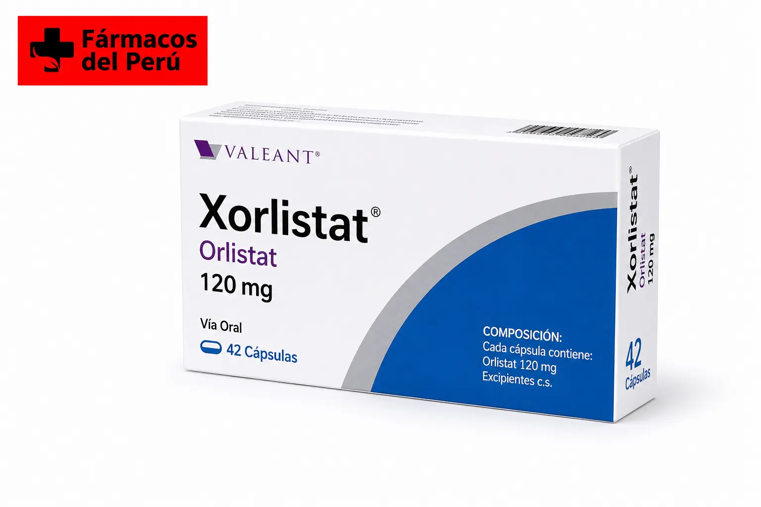 Orlistat 120 mg medicamento para control de peso en Perú