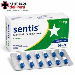 Sentis 37.5 mg Clorhidrato de Fentermina en Perú | Precio, disponibilidad y compra responsable | Fármacos del Perú
