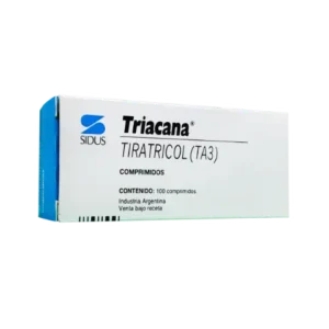 Triacana tiratricol medicamento para reducción de grasa en Perú