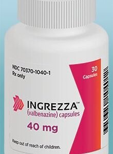 Valbenazina Ingrezza 40mg y 80mg cápsulas tratamiento discinesia tardía venta en Lima Perú