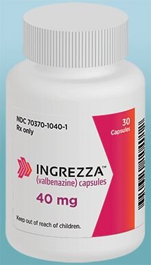 Valbenazina Ingrezza 40mg y 80mg cápsulas tratamiento discinesia tardía venta en Lima Perú