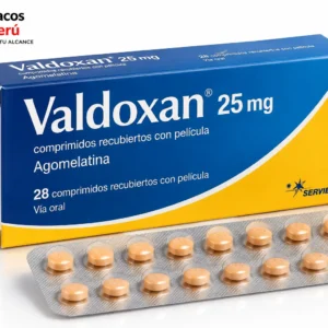 Valdoxan 25 mg (Agomelatina) en Perú | Medicamento original | Fármacos del Perú