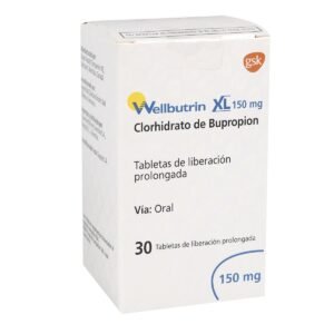 Wellbutrin bupropión comprimidos tratamiento para depresión