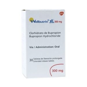 Wellbutrin 300 mg bupropión tratamiento antidepresivo