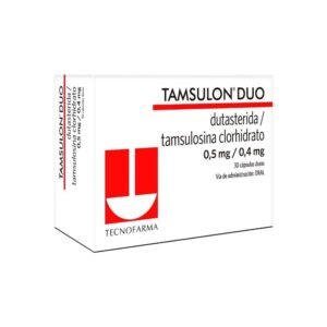 Tamsulon Duo 0.5 mg/0.4 mg en Perú | Precio, presentación y disponibilidad