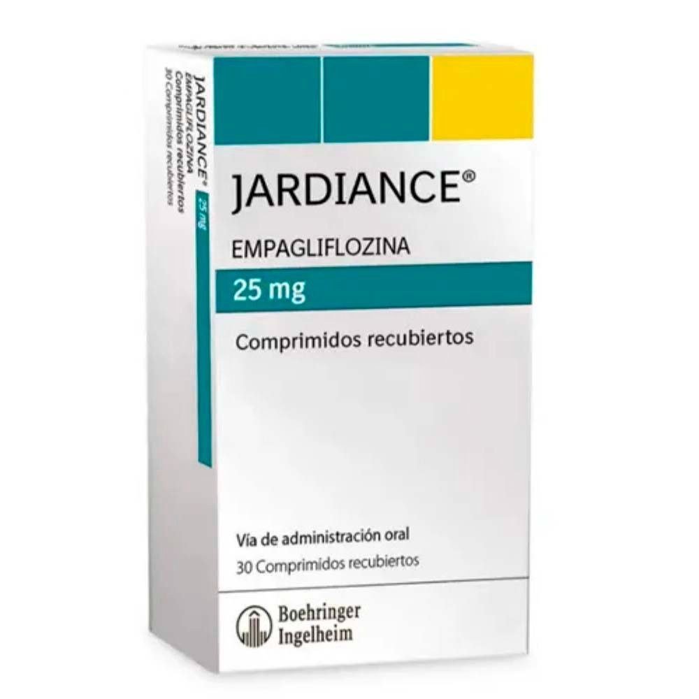Presentación de Jardiance 25 mg