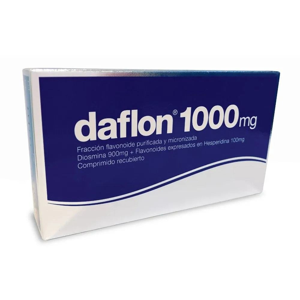 Daflon 1000 mg en Perú | Diosmina y Hesperidina para insuficiencia venosa