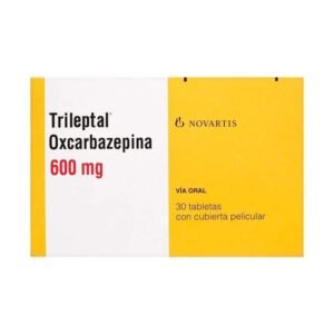 Presentación de Trileptal Oxcarbazepina 600 mg
