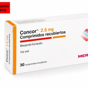 Concor 2.5 mg - Bisoprolol para hipertensión e insuficiencia cardíaca en Perú
