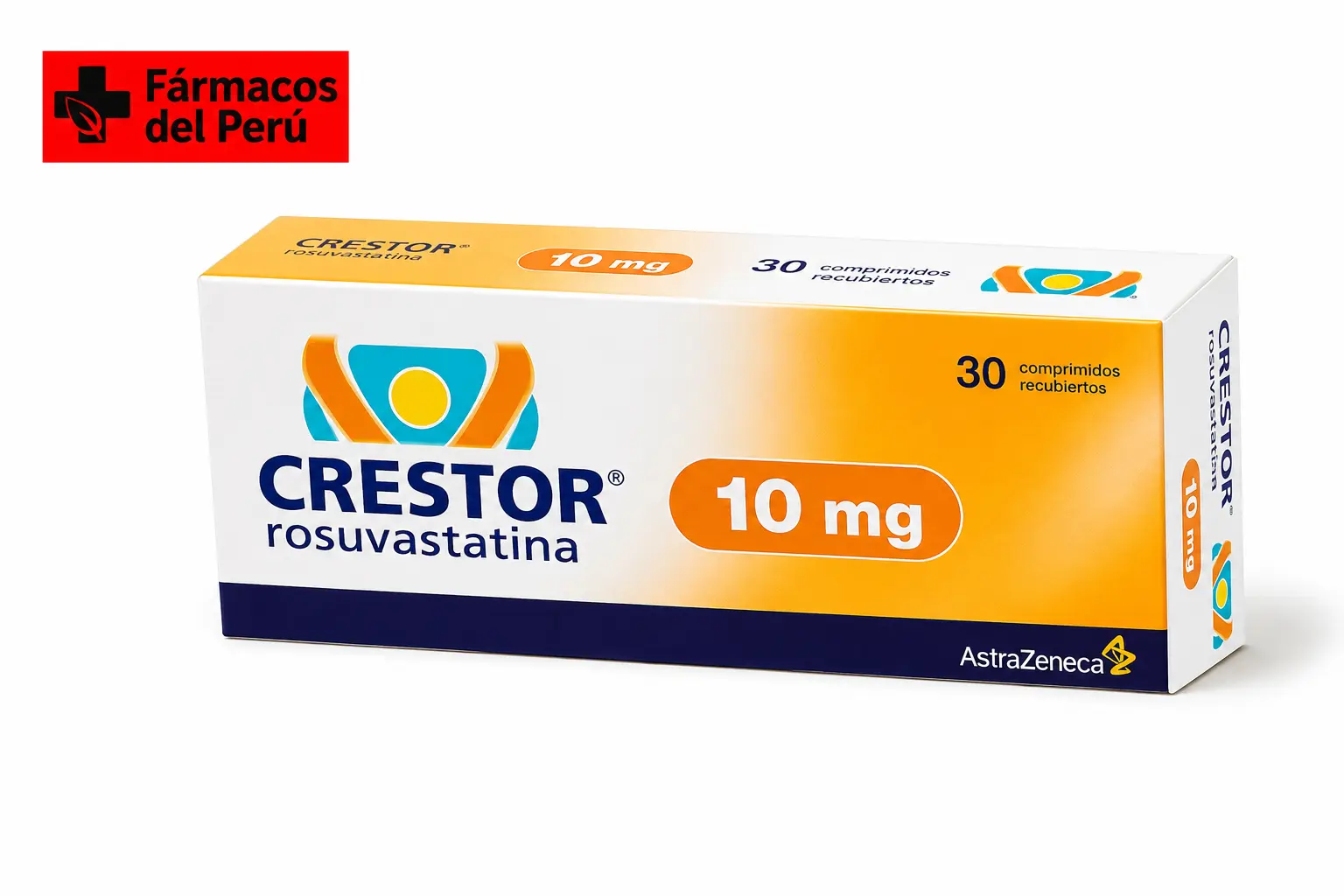 Crestor 10 mg - Rosuvastatina para el colesterol alto en Perú