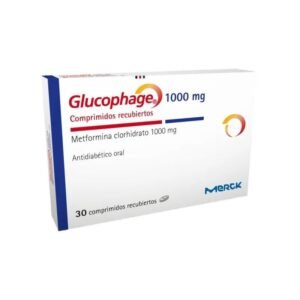 Presentación de Glucophage 1000