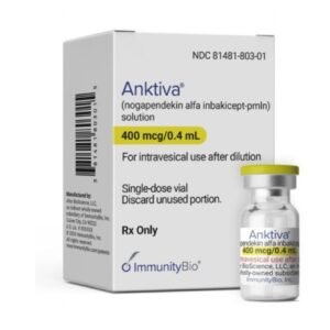 Anktiva (Nogapendekin alfa inbakicept-pmln) inmunoterapia para cáncer de vejiga disponible en Perú.