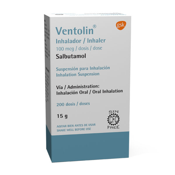 ventolin medicamento para problemas respiratorios